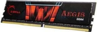 G.Skill Aegis DDR4, 16GB, 2133MHz, CL15 (F4-2133C15-16GIS) kaina ir informacija | Operatyvioji atmintis (RAM) | pigu.lt