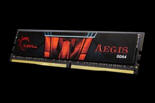 G.Skill Aegis 4 DDR4, 2x8Гб, 2400МГц, CL15 (F4-2400C15D-16GIS) цена и информация | Оперативная память (RAM) | pigu.lt