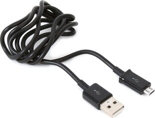 Platinet USB-A - microUSB 1 m (PUC1MBB) цена и информация | Кабели для телефонов | pigu.lt