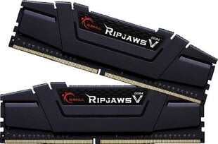 G.Skill Ripjaws V DDR4, 2x8GB, 3200MHz, CL14 (F4-3200C14D-16GVK) цена и информация | Оперативная память (RAM) | pigu.lt