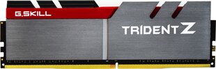 G.Skill TridentZ DDR4, 4x16Гб, 3200МГц, CL14 (F4-3200C14Q-64GTZ) цена и информация | Оперативная память (RAM) | pigu.lt