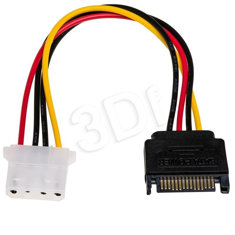 SATA/Molex AK-CA-11 kaina ir informacija | Kabeliai ir laidai | pigu.lt