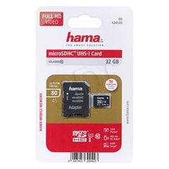 Hama atminties kortelė, 32 GB kaina ir informacija | Hama Namų technika | pigu.lt