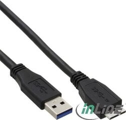 InLine USB-A - 2 м (35420) цена и информация | Кабели для телефонов | pigu.lt