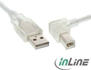 InLine USB-A - USB-B 3 m (34521R) kaina ir informacija | Laidai telefonams | pigu.lt