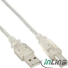 InLine USB-A - USB-B 7 м (34557T) цена и информация | Кабели для телефонов | pigu.lt