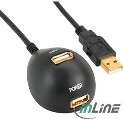 InLine USB-A - USB-A 2 м (34652) цена и информация | Кабели для телефонов | pigu.lt