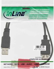 InLine USB-A - 2x USB-A 0.2 m (34510Z) kaina ir informacija | Laidai telefonams | pigu.lt