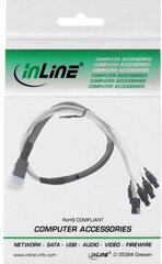 InLine, SFF-8643 - SATA, 1 m kaina ir informacija | Kabeliai ir laidai | pigu.lt