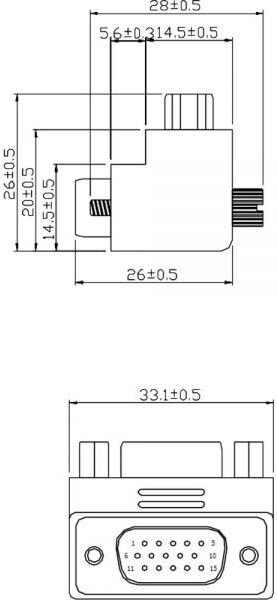 InLine 37248I kaina ir informacija | Adapteriai, USB šakotuvai | pigu.lt