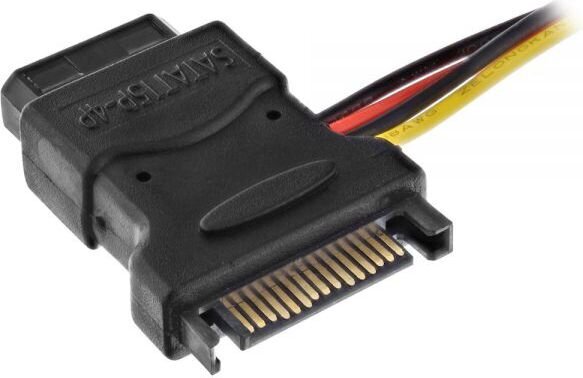 InLine, Sata - Molex, 0.15 m kaina ir informacija | Kabeliai ir laidai | pigu.lt