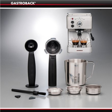 Gastroback 42606 kaina ir informacija | Kavos aparatai | pigu.lt