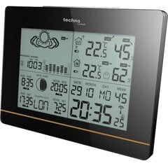 Technoline WS 6750 table clock Digital table clock Rectangular Black цена и информация | Метеорологические станции, термометры | pigu.lt