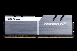 G.Skill Trident Z DDR4, 2x8 ГБ, 3200 МГц, CL16 (F4-3200C16D-16GTZSW) цена и информация | Оперативная память (RAM) | pigu.lt