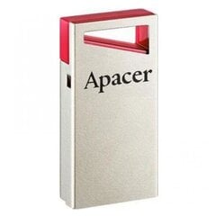 USB laikmena Apacer USB 2.0, 16 GB, AH112, sidabrinė/raudona kaina ir informacija | Apacer Kompiuterinė technika | pigu.lt