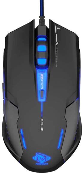 E-Blue EMS607BKAA-IU, mėlyna kaina ir informacija | Pelės | pigu.lt