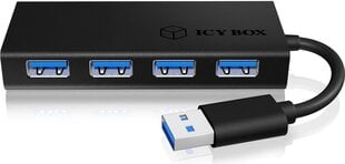 ICY BOX 70408 цена и информация | Адаптеры, USB-разветвители | pigu.lt