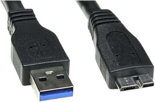 Logo USB-A - microUSB 2 m kaina ir informacija | Laidai telefonams | pigu.lt