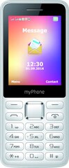 Mobilusis telefonas myPhone 6310, baltas kaina ir informacija | Mobilieji telefonai | pigu.lt