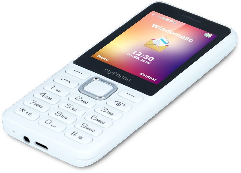 myPhone 6310 White kaina ir informacija | Mobilieji telefonai | pigu.lt