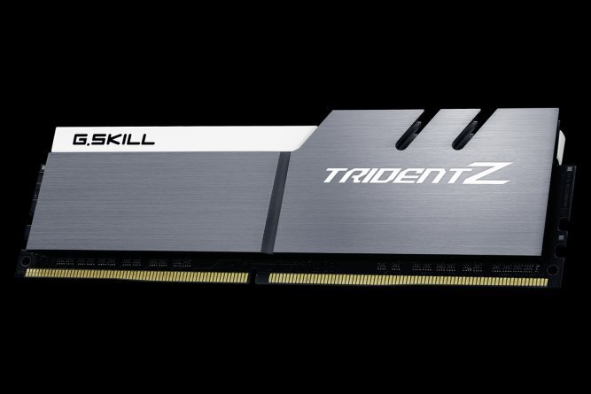 G.Skill TridentZ DDR4, 2x8GB, 3200MHz, CL14 (F4-3200C14D-16GTZSW) kaina ir informacija | Operatyvioji atmintis (RAM) | pigu.lt