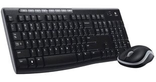 Logitech Wireless Combo MK270 QWERTZ цена и информация | Клавиатуры | pigu.lt