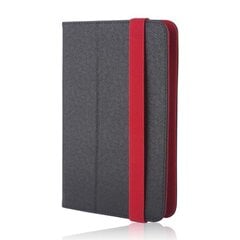 Universal case Orbi for tablet 7-8`` black-red цена и информация | Чехлы для планшетов и электронных книг | pigu.lt