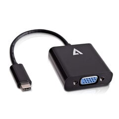 V7 V7UCVGA-BLK-1E kaina ir informacija | Adapteriai, USB šakotuvai | pigu.lt