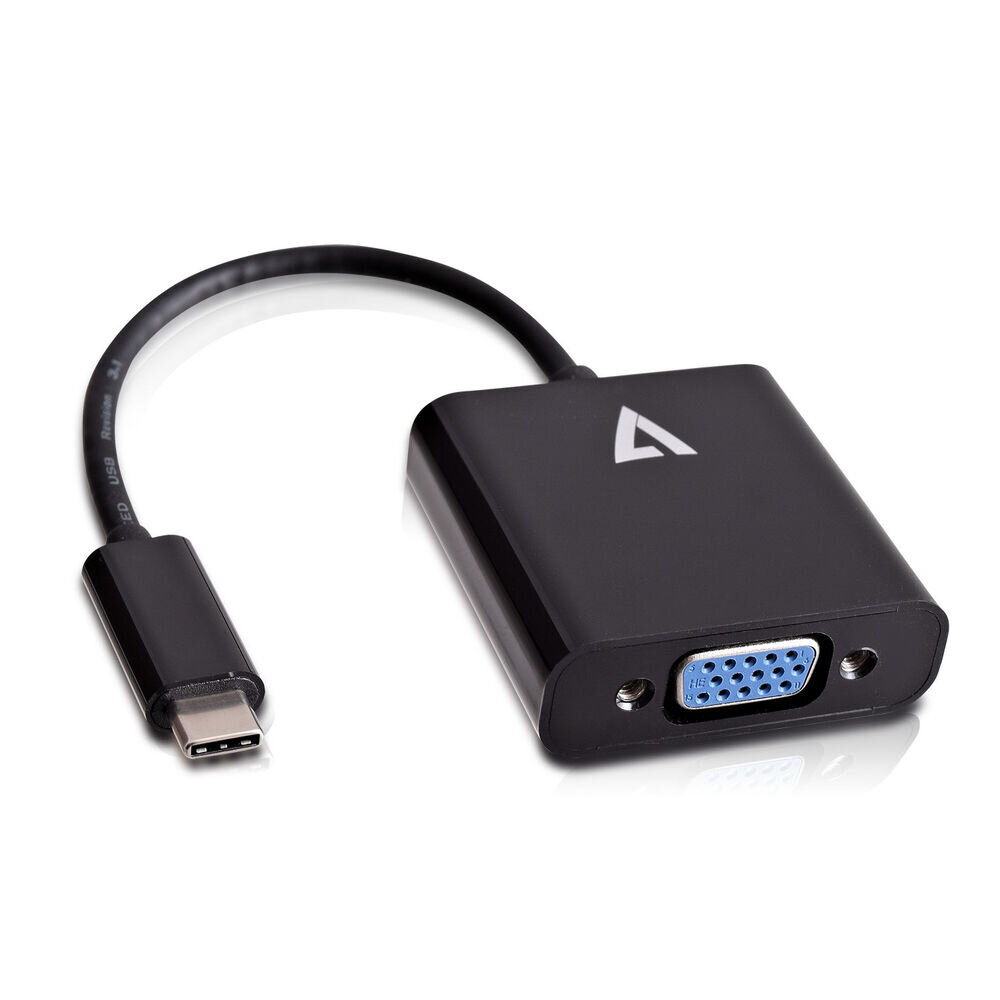 V7 V7UCVGA-BLK-1E цена и информация | Adapteriai, USB šakotuvai | pigu.lt