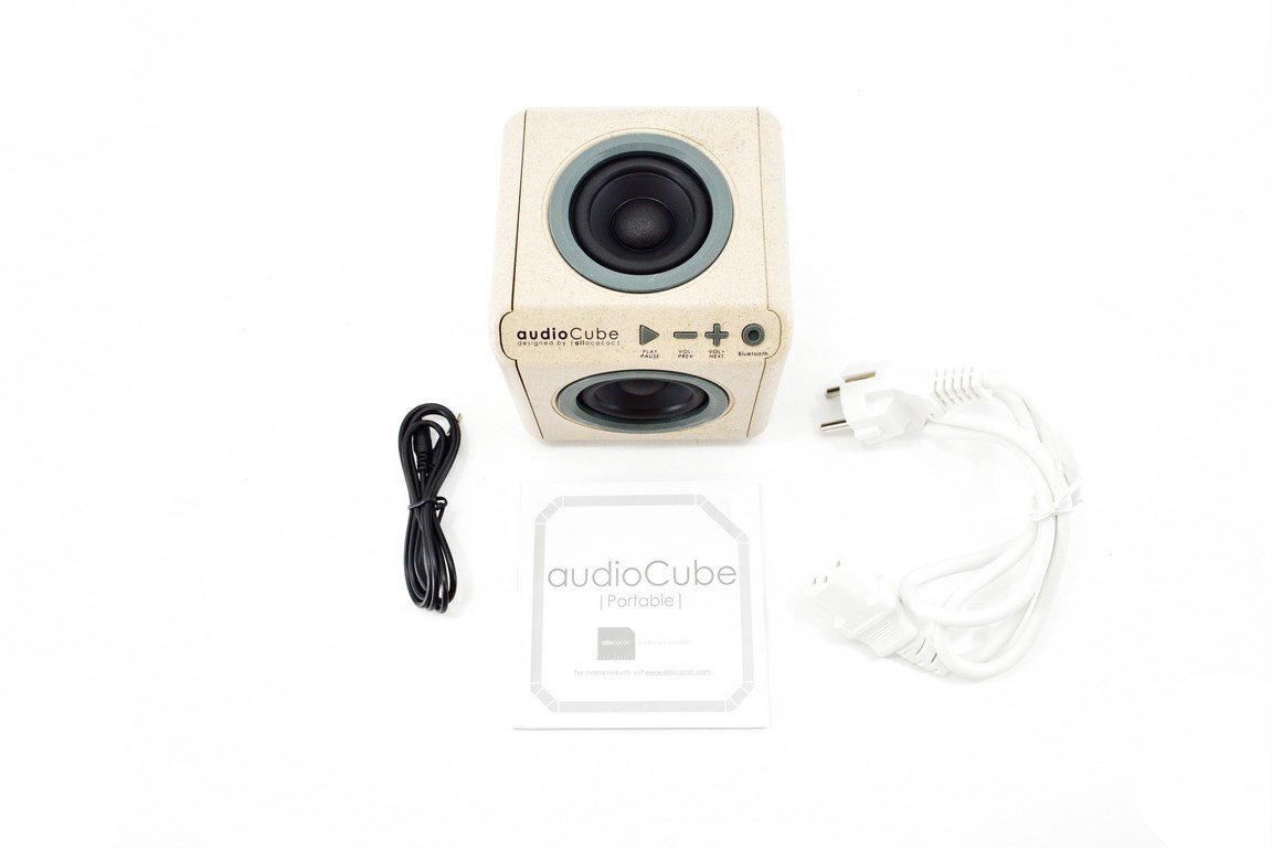 AudioCube BT Wood Edition kaina ir informacija | Garso kolonėlės | pigu.lt