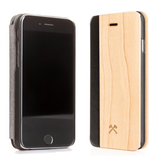 Telefono dėklas Woodcessories EcoFlip Business, skirtas iPhone 6 / 6s (ECO063), klevas  kaina ir informacija | Telefono dėklai | pigu.lt