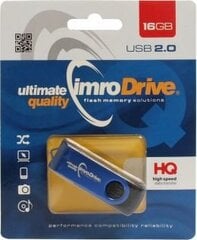 USB-носитель Imro AXIS 16 GB, синий цена и информация | USB накопители | pigu.lt