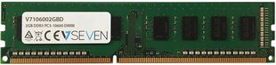 V7 DDR3 2GB, 1333MHz, CL9 (V7106002GBD) kaina ir informacija | Operatyvioji atmintis (RAM) | pigu.lt