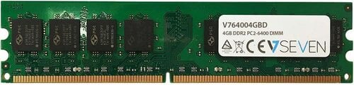V7 DDR2 4GB, 800MHz, CL5 (V764004GBD) цена и информация | Оперативная память (RAM) | pigu.lt