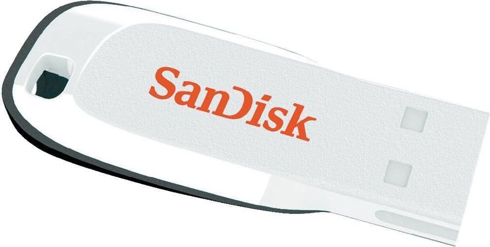 Atminties kortelė „Cruzer Blade“, 16 GB, balta kaina ir informacija | USB laikmenos | pigu.lt