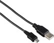 Hama 001736720000, USB - micro USB, 0.6 m цена и информация | Laidai telefonams | pigu.lt