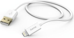 Кабель USB -- Lightning Hama / 1,5 м, 00173640 цена и информация | Кабели для телефонов | pigu.lt