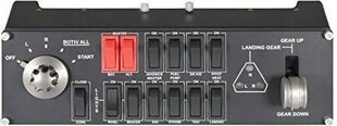 Logitech G Flight Switch Panel kaina ir informacija | Žaidimų vairai | pigu.lt