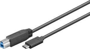 MicroConnect USB-C - USB-C 1 m (USB3.1CB1) kaina ir informacija | Laidai telefonams | pigu.lt