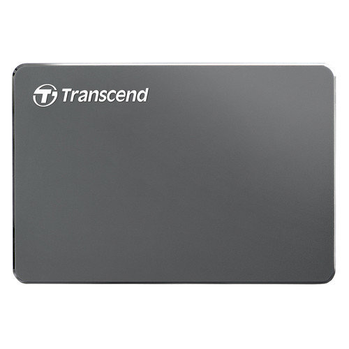Išorinis kietasis diskas TRANSCEND STOREJET 25C3, 1TB, metalo spalvos цена и информация | Išoriniai kietieji diskai (SSD, HDD) | pigu.lt