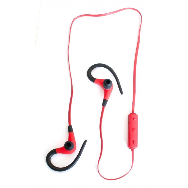 Bluetooth ausinės Manta Multimedia HDPS802RB, juoda-raudona цена и информация | Ausinės | pigu.lt