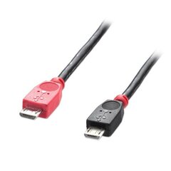 CABLE USB2 MICRO-B OTG 1M/31759 LINDY kaina ir informacija | Laidai telefonams | pigu.lt