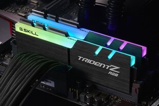 G.Skill Trident Z RGB DDR4, 2x8GB, 3000MHz, CL16 (F4-3000C16D-16GTZR) kaina ir informacija | Operatyvioji atmintis (RAM) | pigu.lt