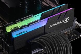 G.Skill Trident Z RGB DDR4, 2x8GB, 3200MHz, CL14 (F4-3200C14D-16GTZR) цена и информация | Оперативная память (RAM) | pigu.lt