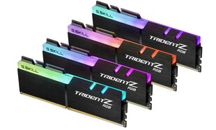 G.Skill Trident Z RGB DDR4, 4x8 ГБ, 2400 МГц, C15 (F4-2400C15Q-32GTZR) цена и информация | Оперативная память (RAM) | pigu.lt