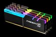 G.Skill Trident Z RGB DDR4, 4x8GB, 3200MHz, CL16 (F4-3200C16Q-32GTZR) kaina ir informacija | Operatyvioji atmintis (RAM) | pigu.lt