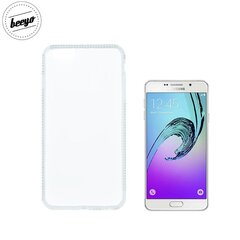 Супер тонкий силиконовый чехол-крышка Beeyo для Samsung A310F Galaxy A3 (2016), прозрачный, белый цена и информация | Чехлы для телефонов | pigu.lt