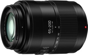 Panasonic Lumix G Vario 45-200 мм f/4-5.6 II POWER O.I.S. объектив цена и информация | Объективы | pigu.lt