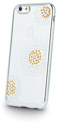 Защитная задняя крышка Beeyo Flower Dots для телефона Samsung Galaxy S6, серебристая цена и информация | Чехлы для телефонов | pigu.lt