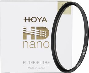 Hoya фильтр UV HD Nano 72mm цена и информация | Фильтры для объективов | pigu.lt